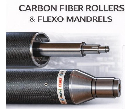Carbon fiber rollers and Mandrels